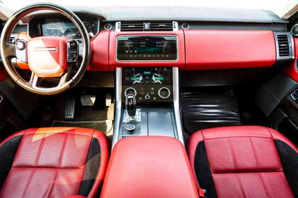 Rent Black Range Rover Sport 2021 model, REF-147 in Dubai