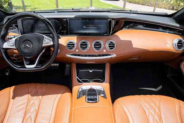 Rent Black Mercedes-Benz S-Class 2019 model, REF-125 in Dubai