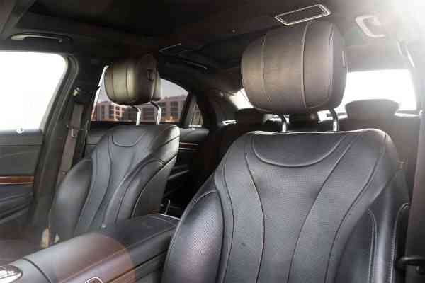 Rent Black unique Mercedes-Benz S-Class 2019 model, REF-149 in Dubai