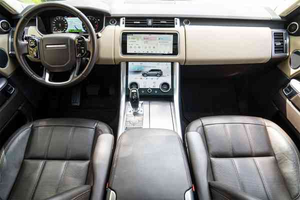 Rent White Range Rover Sport 2020 model, REF-163 in Dubai