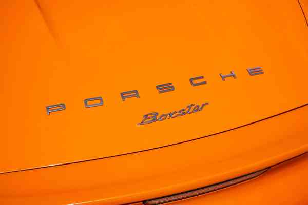 Rent Orange brand new Porsche Boxster 2017 model, REF-132 in Dubai