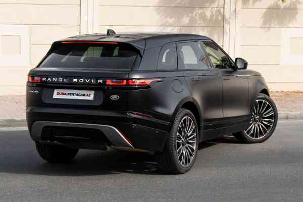 Rent Black Range Rover Velar 2020 model, REF-142 in Dubai