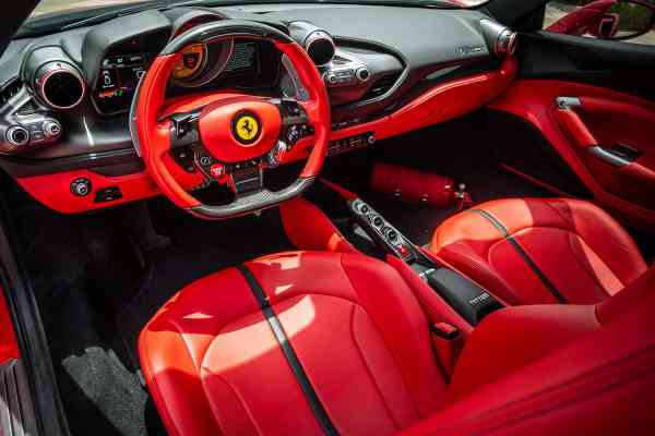 Rent Red brand new Ferrari F8 Tributo 2021 model, REF-81 in Dubai