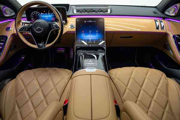 Designed by Virgil Abloh 1 of 150 Mercedes-Benz Maybach S680 available for rent in Dubai