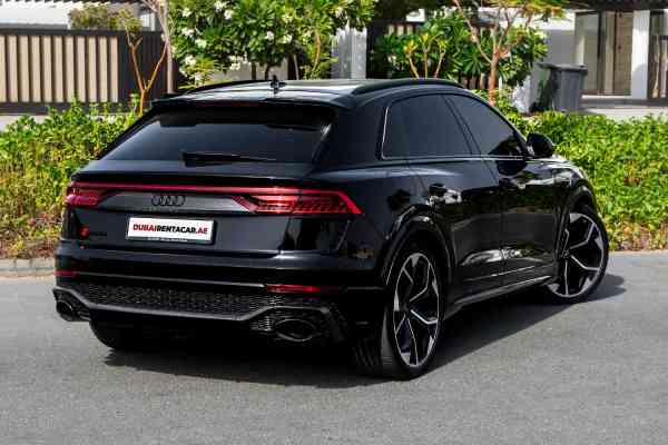 Rent Black brand new Audi Q8 2021 model, REF-90 in Dubai
