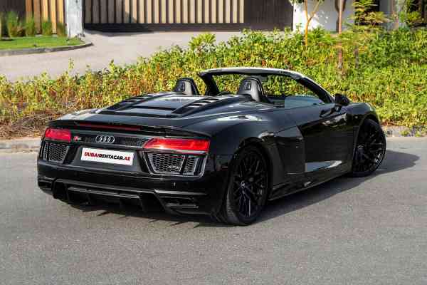 Rent Black Audi R8 2019 model, REF-88 in Dubai