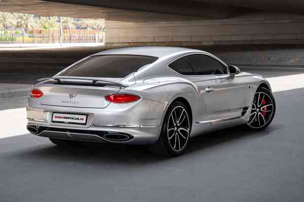 Rent Silver Bentley Continental GT 2020 model, REF-78 in Dubai