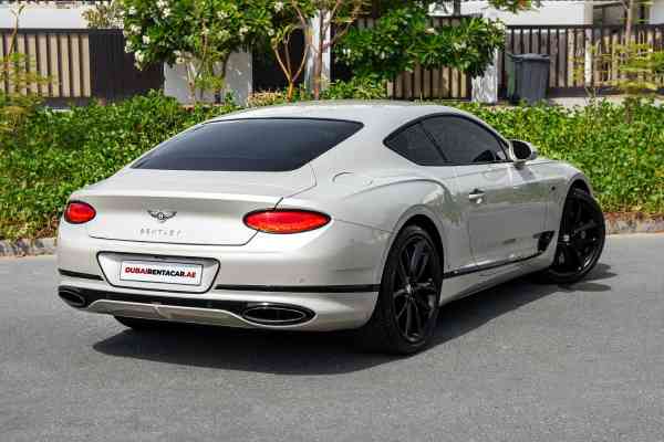 Rent Silver Bentley Continental GT 2021 model, REF-92 in Dubai