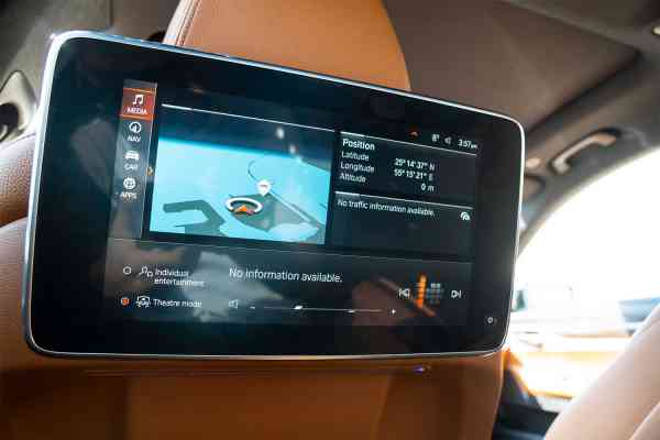 Rent Black brand new BMW 7 Series 2021 model, REF-31 in Dubai