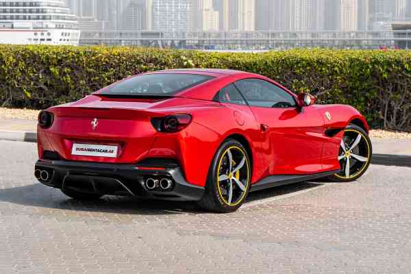 Rent Red Ferrari Portofino 2020 model, REF-138 in Dubai