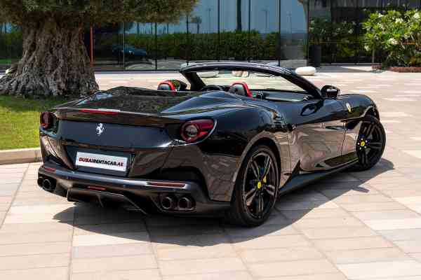 Rent Black brand new Ferrari Portofino 2020 model, REF-22 in Dubai