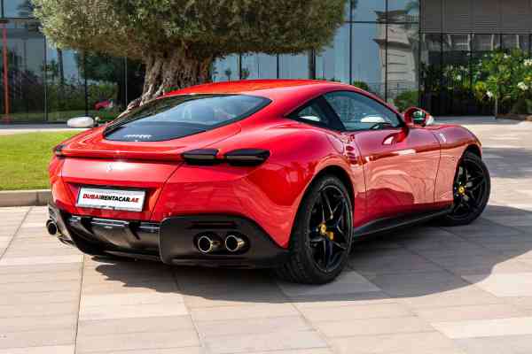 Rent Red brand new, unique Ferrari Roma 2021 model, REF-23 in Dubai