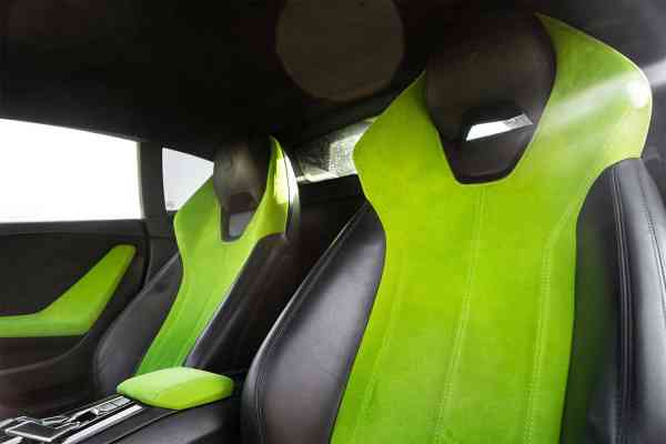 Rent Green Lamborghini Huracan 2020 model, REF-100 in Dubai