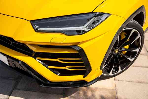Rent Yellow Lamborghini Urus 2020 model, REF-26 in Dubai