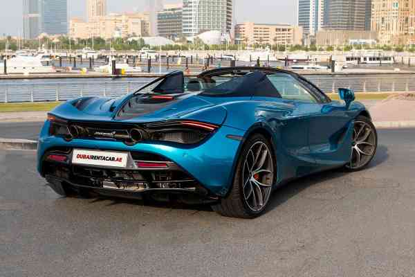 Rent Blue brand new McLaren 720S 2021 model, REF-181 in Dubai