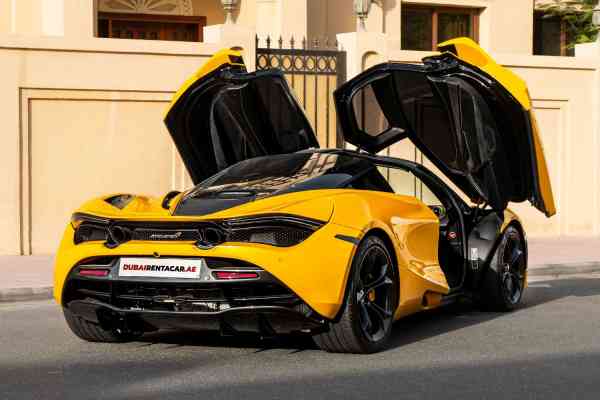 Rent Yellow McLaren 720S 2020 model, REF-54 in Dubai