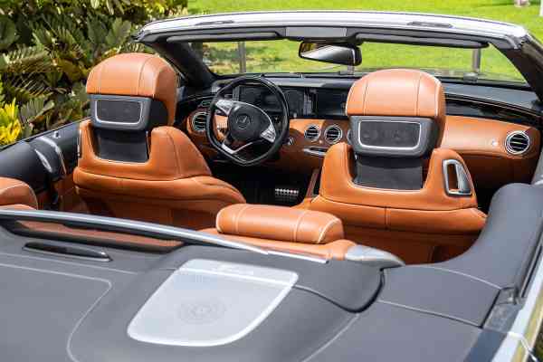 Rent Black Mercedes-Benz S-Class 2019 model, REF-125 in Dubai