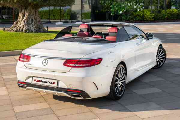 Rent White Mercedes-Benz S-Class 2020 model, REF-69 in Dubai
