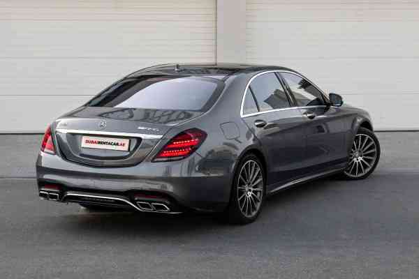 Rent Silver Mercedes-Benz S-Class 2020 model, REF-141 in Dubai
