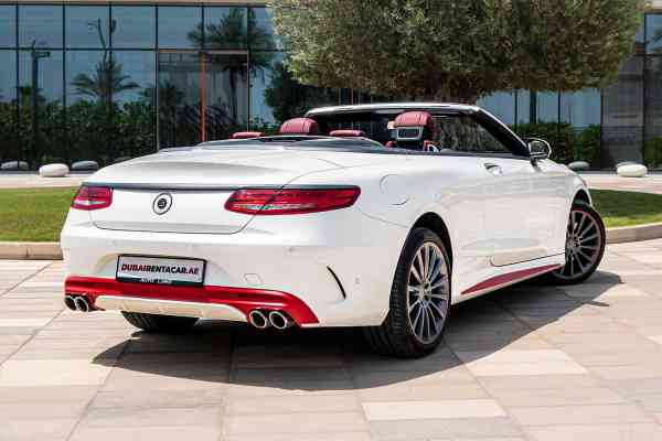 Rent White unique Mercedes-Benz S-Class 2018 model, REF-27 in Dubai