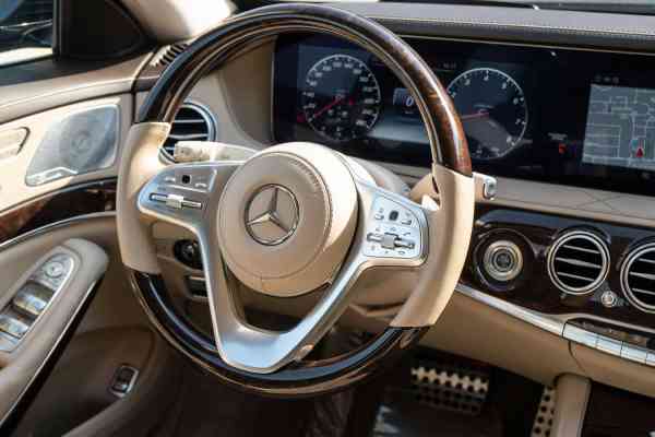 Rent Black Mercedes-Benz S-Class 2019 model, REF-13 in Dubai