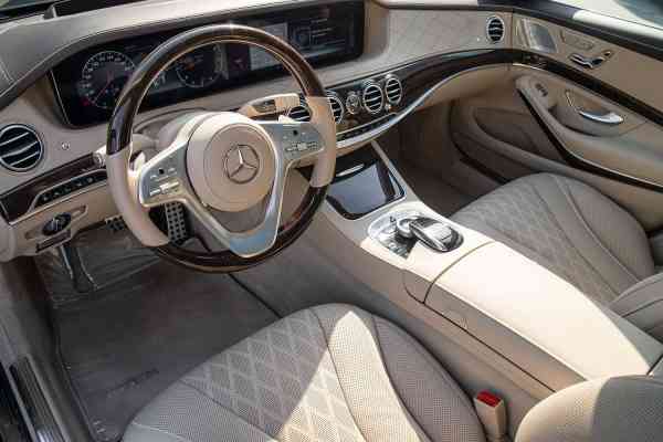 Rent Black Mercedes-Benz S-Class 2019 model, REF-13 in Dubai