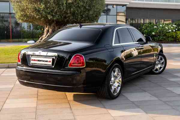 Rent Black Rolls Royce Ghost 2020 model, REF-72 in Dubai
