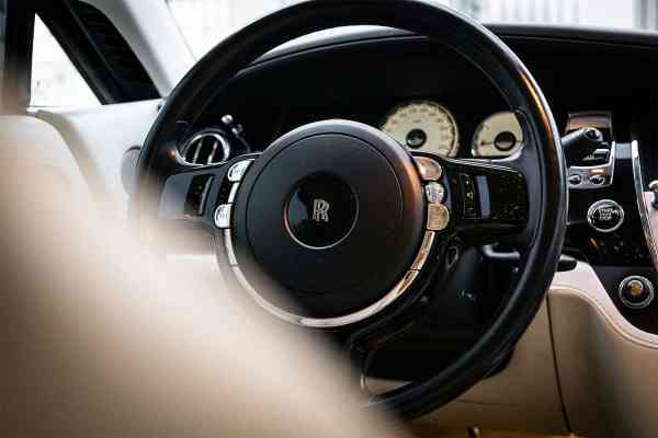 Rent Black Rolls Royce Wraith 2017 model, REF-64 in Dubai