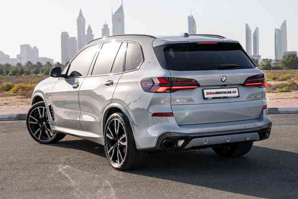 Rent Nardo Grey BMW X5 2024 in Dubai