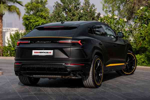 Rent Black Lamborghini Urus Capsule in Dubai