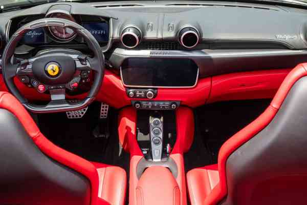 Rent Black brand new Ferrari Portofino 2020 model, REF-22 in Dubai