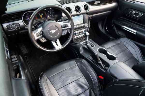 Rent Yellow Ford Mustang 2020 model, REF-118 in Dubai