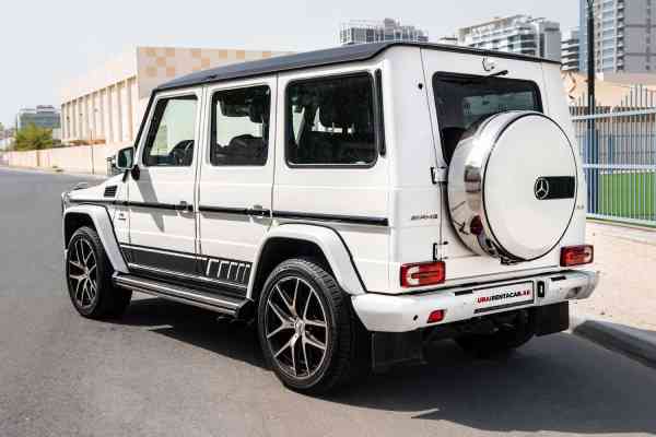 Rent White Mercedes-Benz G63 2018 model, REF-42 in Dubai