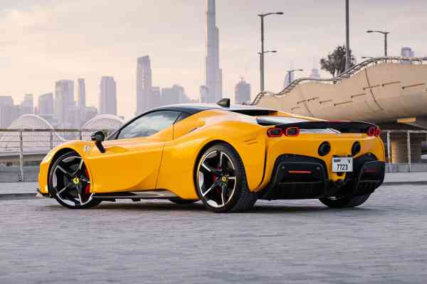 Ferrari SF90 Stradale is available for rent in Dubai