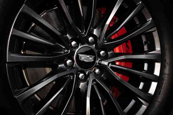 Black Cadillac Escalade V Sport available for rent in Dubai