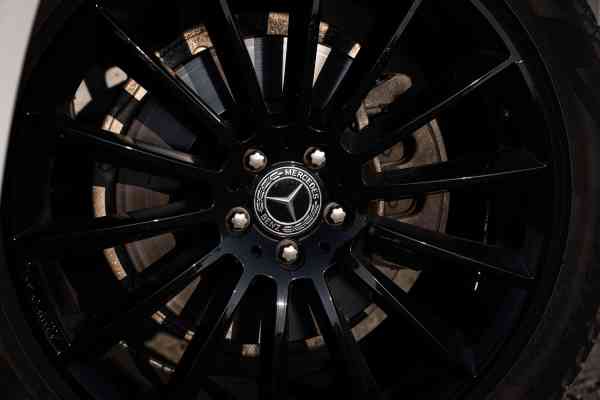 White Mercedes-Benz GLE 450 available for rent in Dubai