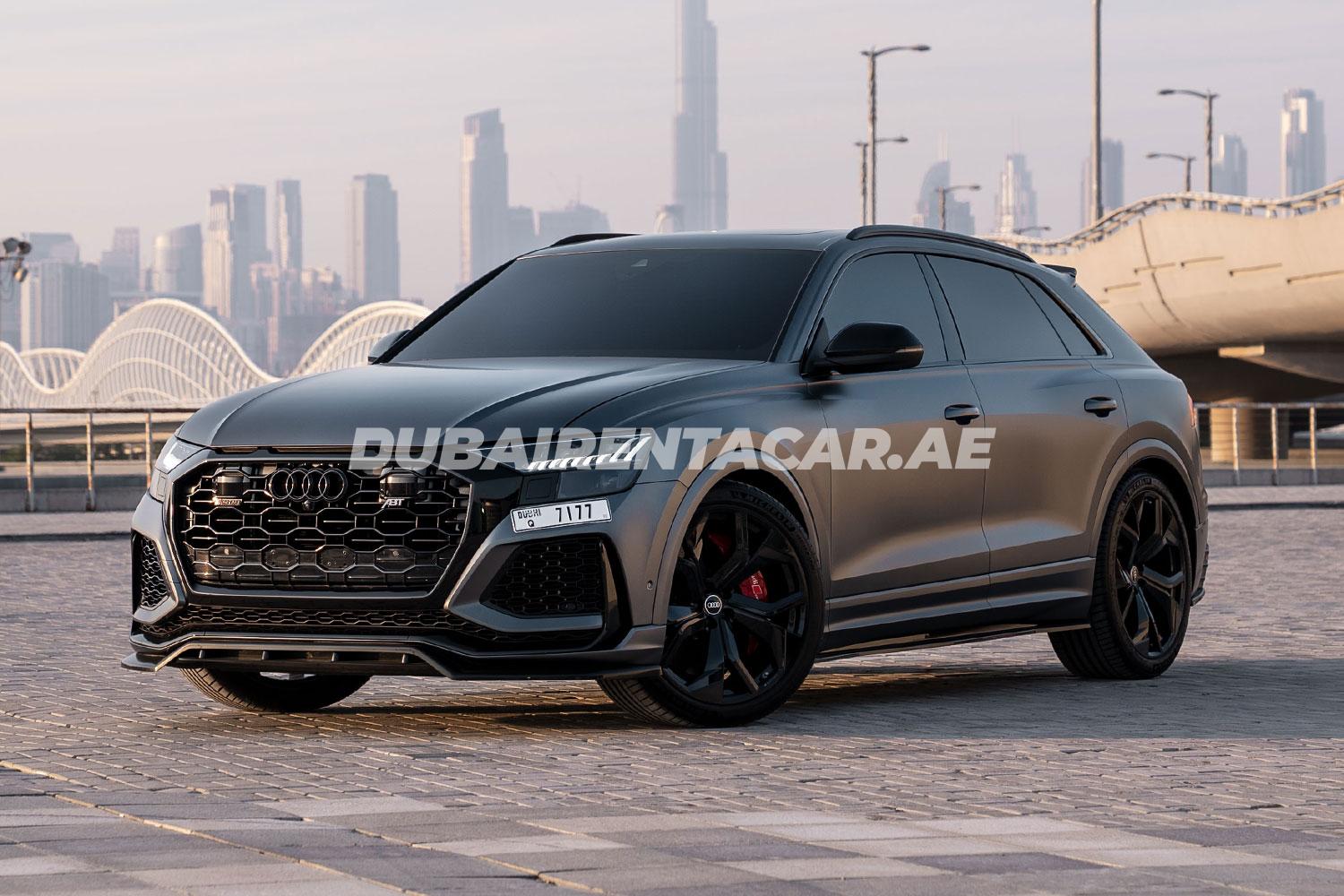 Мощный Audi RS Q8 ABT доступен в аренду в Дубае