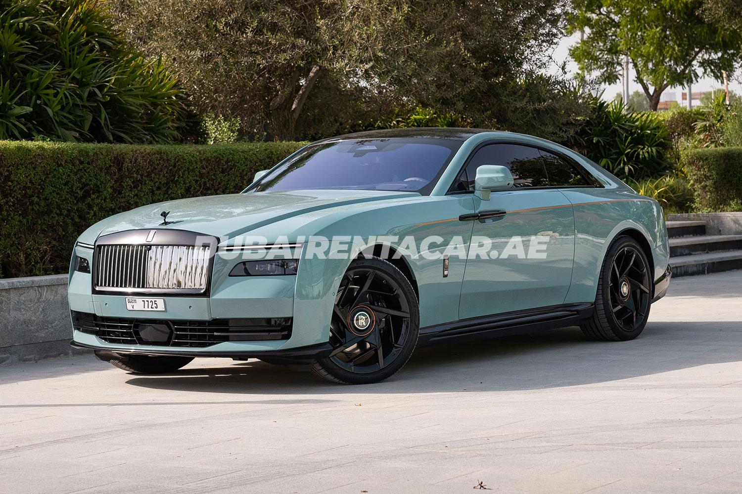 Аренда Rolls-Royce Spectre 2025 Black Badge в Дубае