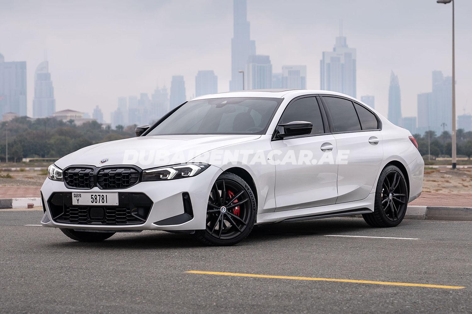 Rent BMW 340i in Dubai