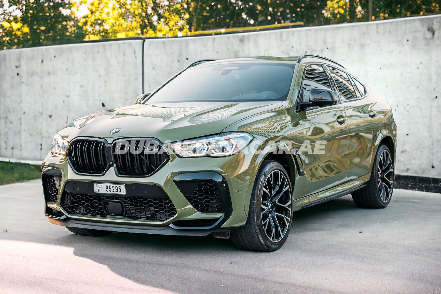 BMW X6 M Competition available for rent in Dubai