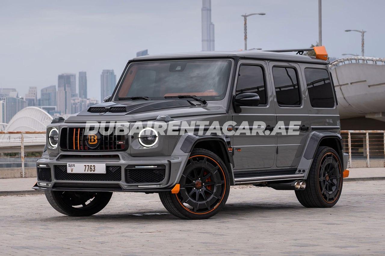 Брабус Гелендваген G900 доступен для аренды в Дубае