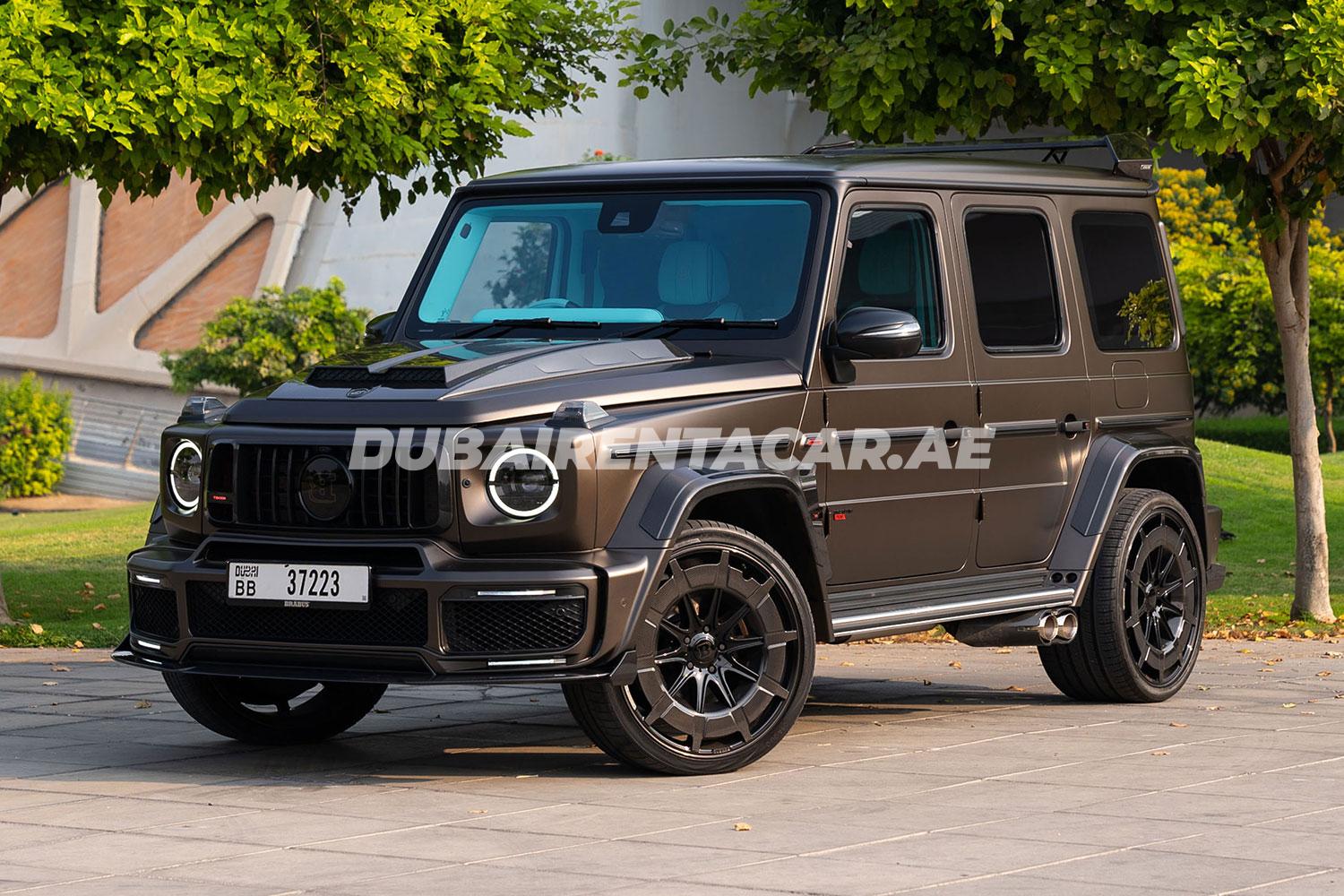 Арендуйте абсолютно новый Mercedes Benz Brabus G900 Rocket в Дубае