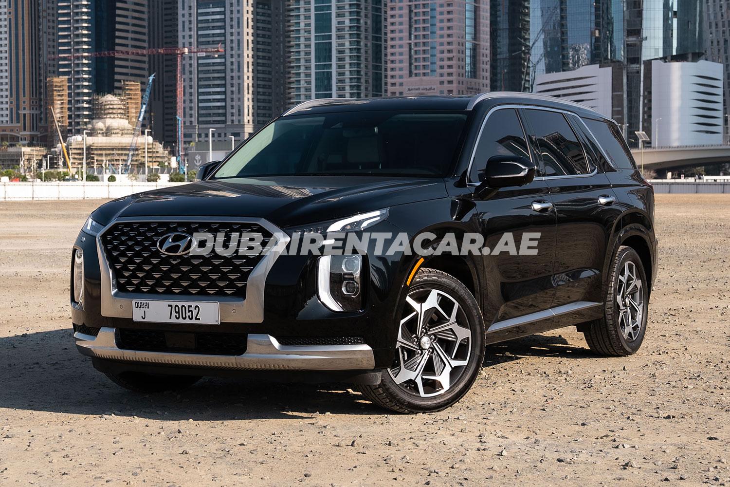 7-местный Hyundai Palisade доступен в аренду в Дубае