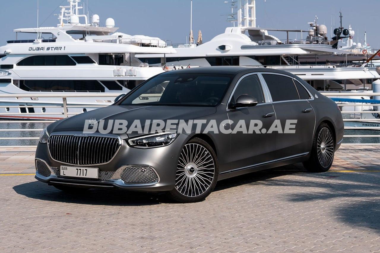 Арендуйте новейший Maybach S680 long в Дубае