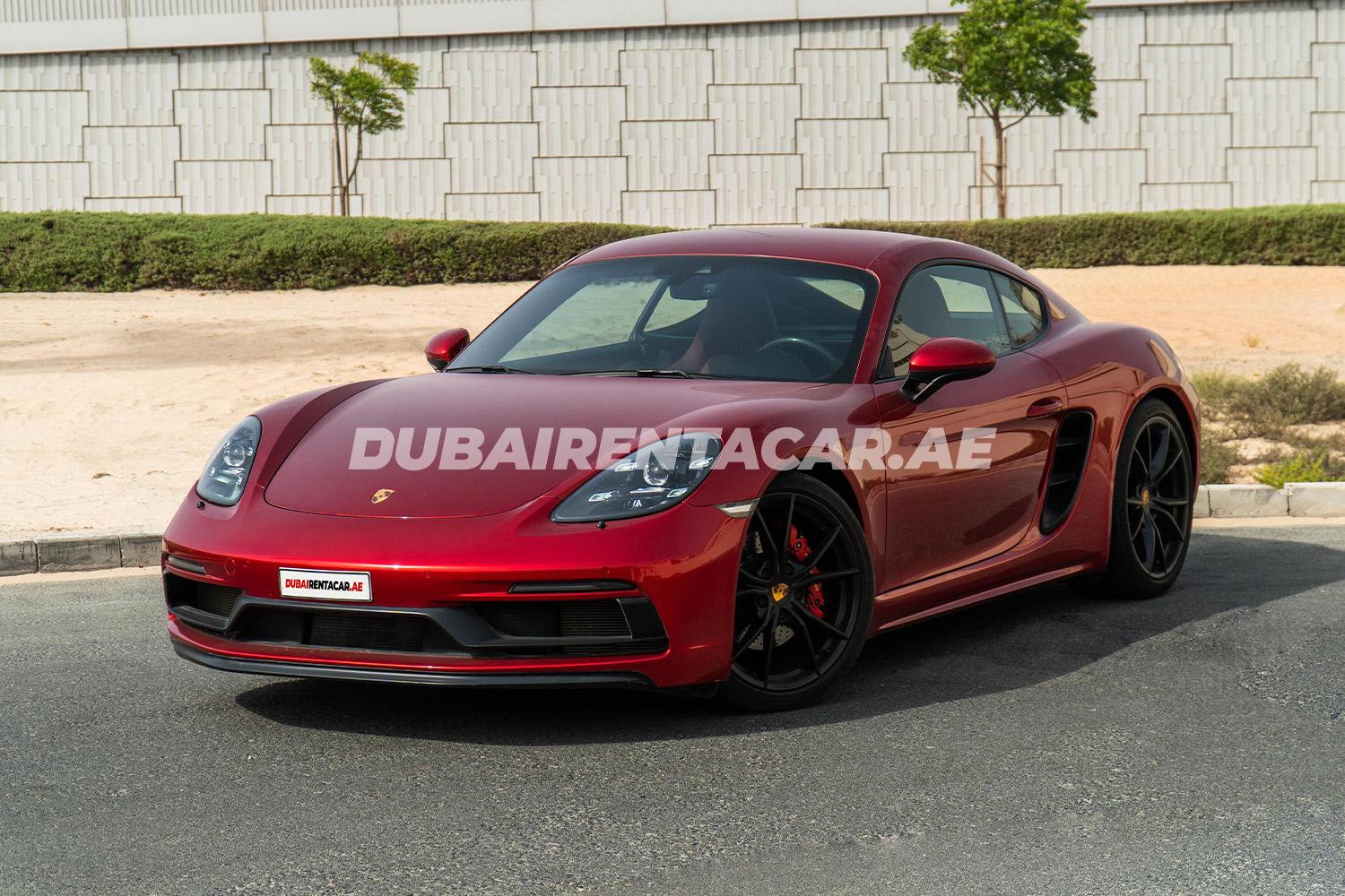 Rent Porsche Boxter 718 GTS edition