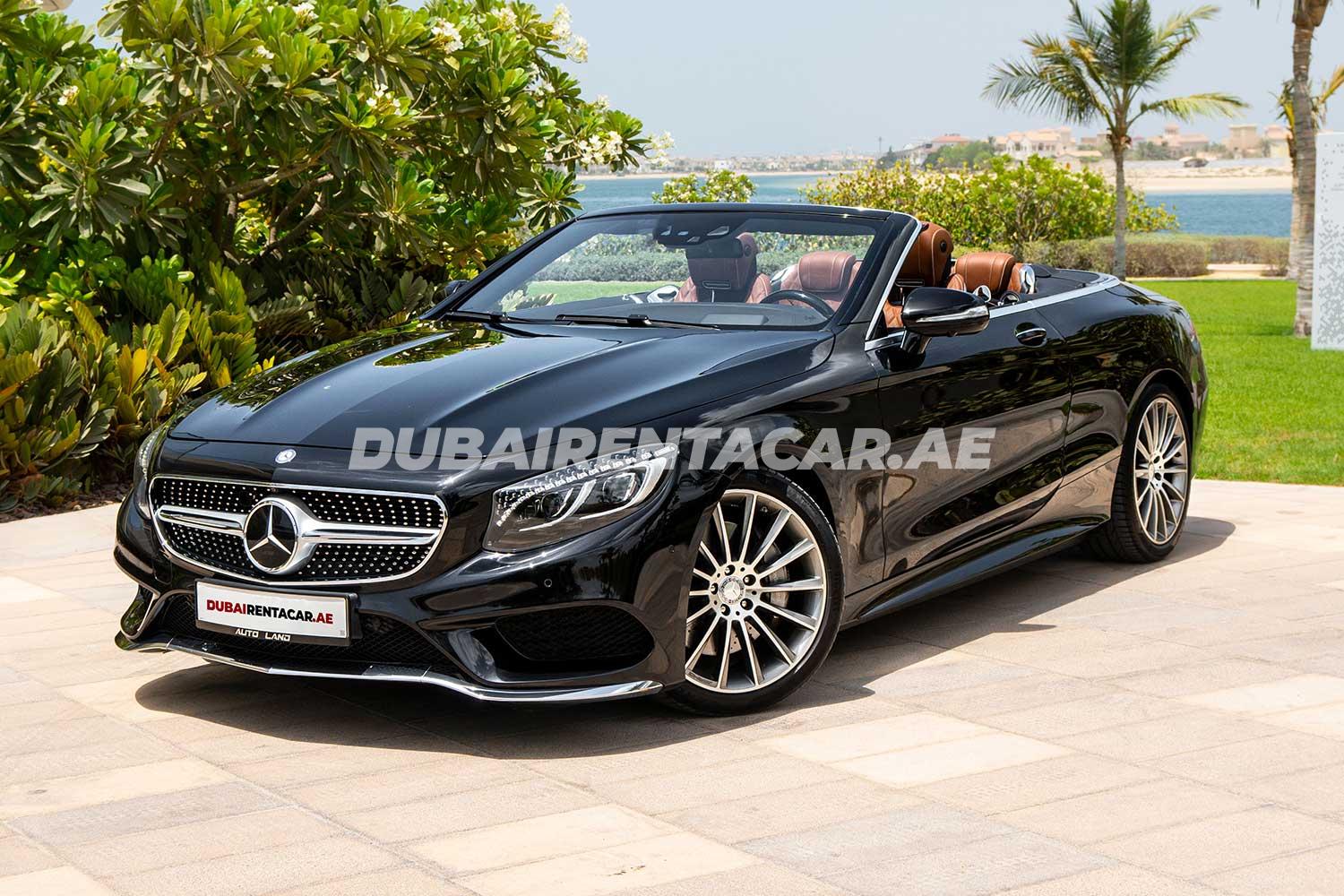Rent Black Mercedes-Benz S-Class 2019 model, REF-125 in Dubai