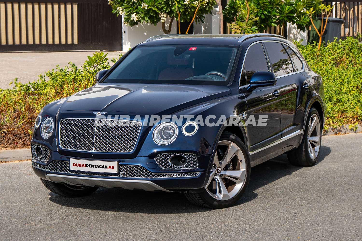 Аренда Бентли Бентейга 2020 года в Дубае, REF-91