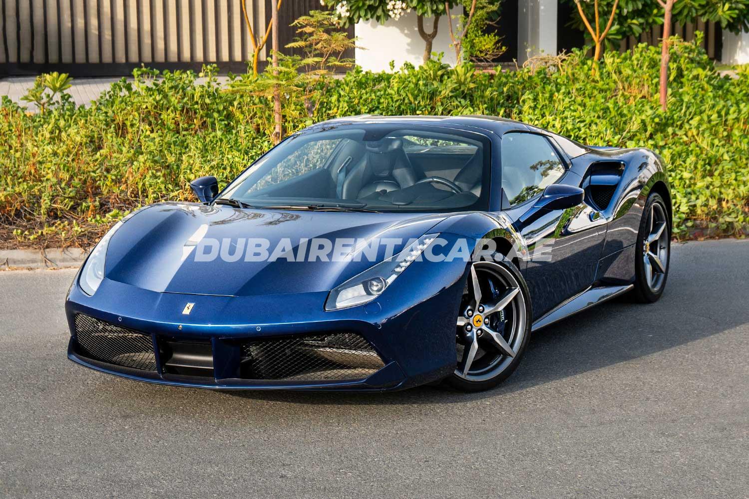 Аренда Феррари 488 2018 года в Дубае, REF-96