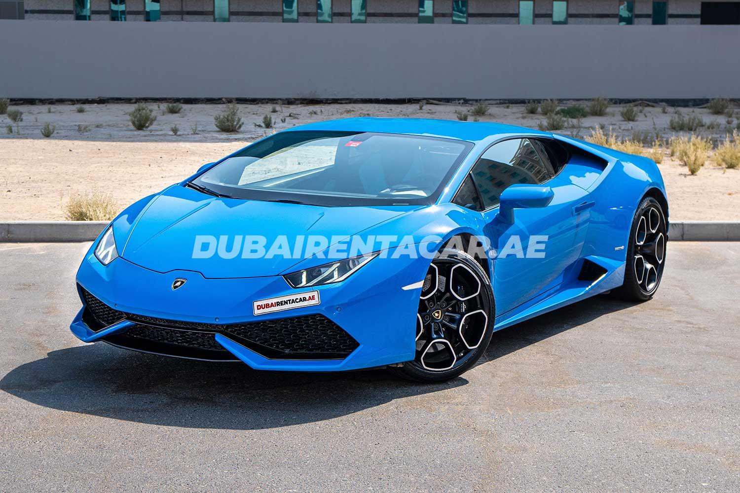 Rent Blue Lamborghini Huracan 2020 model, REF-8 in Dubai