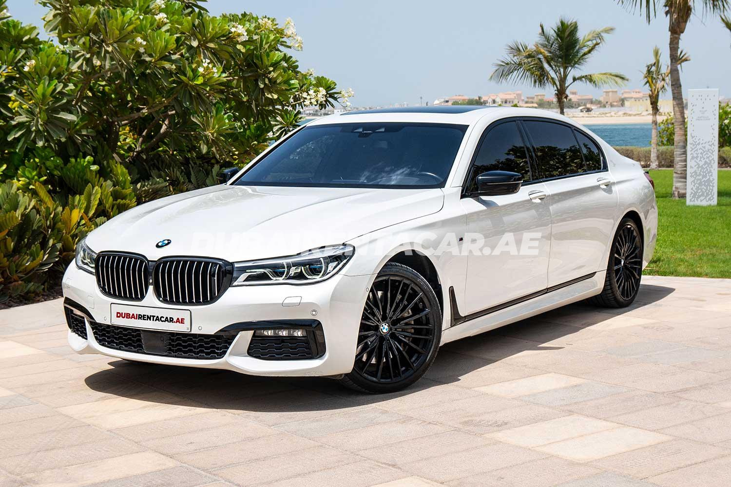 Rent White BMW 7 Series 2019 model, REF-111 in Dubai, ID-111 | Dubai